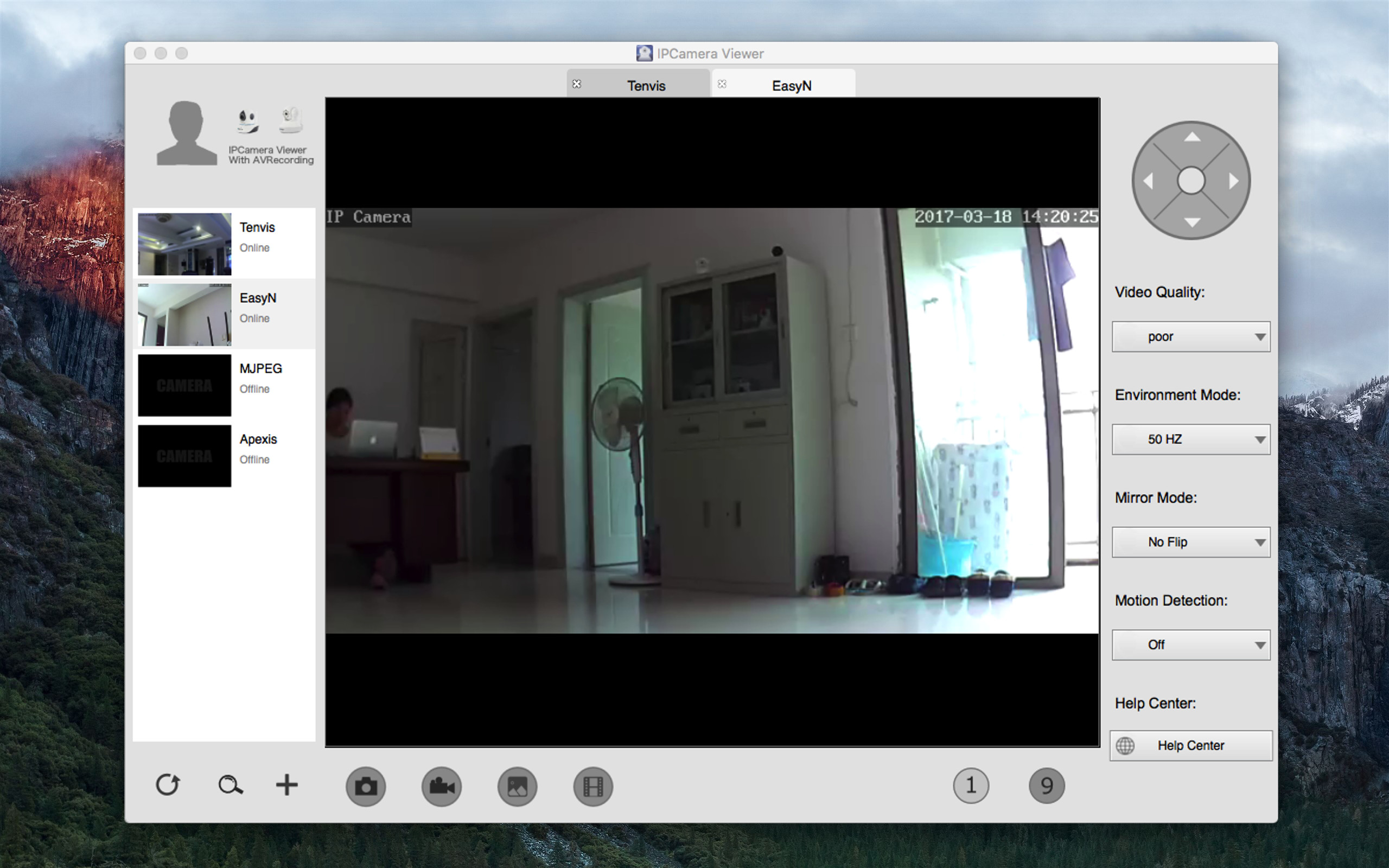 mac ip camera viewer software